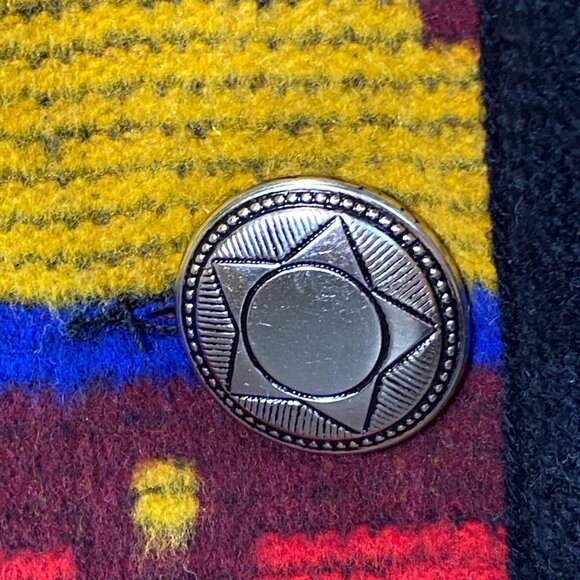 Jofeld VTG Southwest Aztec BOHO Coat Jacket Womens L #80P - Picture 6 of 7